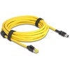Delock DeLOCK 81253 kabelis sieciowy Juodas, Geltonas 5 m Cat6