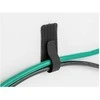 Delock Mini Klett-Kabelhalter L 90 mm x B 24 mm selbstklebend 10 Stück baltas