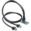 Delock Mini PCIe I/O PCIe full size 1 x 19 Pin USB 3.0 Pin Header