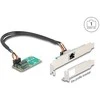 Delock Mini PCIe I/O PCIe full size 1 x RJ45 Gigabit LAN