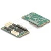 Delock Mini PCIe I/O PCIe full size 4 x Seriell RS-232, 1 x Parallel
