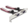 Delock Mini PCIe Karte full size zu 2 x Seriell RS-232 D-Sub 9 Pin
