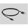 Delock Multifunktionales Doppelkapsel USB Mikrofonas mit 3,5 mm Klinken Kopfhöreranschluss und Lautstärkeregler + Quick-Mute Funktion