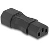 Delock DeLOCK 80467 zmieniacz płci / kabli IEC 60320 C14 IEC 60320 C13 Juodas