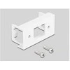 Delock Netzwerk Verlängerungskabel für Easy 45 Modul S/FTP RJ45 Stecker zu RJ45 Buchse Cat.6A 1 m juodas / baltas