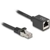 Delock Netzwerk Verlängerungskabel RJ45 Stecker zu RJ45 Buchse Cat.6A S/FTP 7,5 m juodas