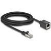 Delock Netzwerk Verlängerungskabel RJ45 Stecker zu RJ45 Buchse Cat.6A S/FTP 3 m juodas