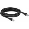 Delock Netzwerkkabel RJ45 Cat.6A F/UTP mit innerem Metallmantel 5 m