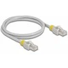 Delock Netzwerkkabel RJ45 Cat.6A S/FTP mit farbigen Clips 1 m