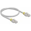 Delock Netzwerkkabel RJ45 Cat.6A S/FTP mit farbigen Clips 0,5 m