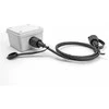 Delock Netzwerkkabel RJ45 Stecker zu RJ45 Stecker Cat.6 STP mit Verschlusskappe Outdoor IP68 staub- und wasserdicht juodas 1 m