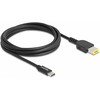 Kabelis USB Delock USB-C - Lenovo DC-in 1.5 m Juodas (87970)