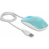 Pelė Delock 12538 - Ambidextrous - Optinė - USB Type-A - 1200 DPI - Turquoise