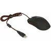 Pelė Delock 12531 - Ambidextrous - Optinė - USB Type-A - 4800 DPI - Juodas,Raudona