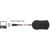 Pelė Delock 12531 - Ambidextrous - Optinė - USB Type-A - 4800 DPI - Juodas,Raudona