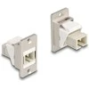 Delock Panel Mount LWL SC Simplex Buchse zu Buchse konisch