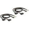 Delock PCI Express 4.0 x16 Karte zu 4 x SFF-8639 NVMe - Bifurcation - Low Profile Formfaktor