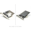 Delock PCI Express 4.0 x4 Karte zu 1 x NVMe M.2 Key M 110 mm oder U.2 Slot