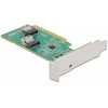 Delock PCI Express 4.0 x8 Karte zu 2 x intern SFF-8654 4i NVMe - Bifurcation - Low Profile Formfaktor