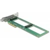 Delock PCI Express 4.0 x8 Karte zu 2 x intern U.2 NVMe SFF-8639 - Bifurcation