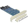 Delock 89374 - PCIe - SATA,USB 3.2 Gen 1 (3.1 Gen 1) - 6 Gbit/s - SATA,USB
