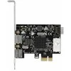 Delock PCI Express x1 Karte zu 2 x PS/2 und USB Pfostenstecker - Low Profile Formfaktor - PCI-Express