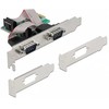 Kontroler Delock PCI Express x1 Karta do 2 x Szeregowy RS-232 (90046)