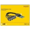 Delock PCI Express x1 Karte zu 8 x Seriell RS-232