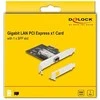 Delock PCI Express x1 Netzwerkkarte Gigabit LAN 1 x SFP i210