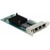 Delock PCI Express x1 Netzwerkkarte Gigabit LAN 4 x RJ45 i350