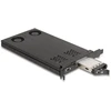 Delock PCI Express x16 Karte Wechselrahmen für 2 x M.2 NVMe SSD - Bifurcation