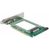 Delock PCI Express x16 Karte zu 1 x intern U.2 NVMe SFF-8639 90051