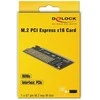 Delock PCI Express x16 Karte zu 1 x NVMe M.2 Key M