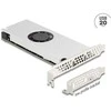 Delock PCI Express x16 Karte zu 2 x USB 20 Gbps USB Type-C Dual Channel mit Lfter und Khlkrper im Low Profile Formfaktor