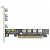 Delock PCI Express x16 Karte zu 4 x intern SFF-8654 4i NVMe - Bifurcation