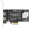DeLock PCI Express x2 Karte zu 2 x RJ45
