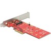 Delock PCIe>1x M.2 110mm m.Kühlkörper