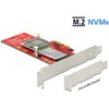 Delock PCIe>1x M.2 110mm m.Kühlkörper