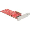 Delock PCIe>1x M.2 110mm m.Kühlkörper