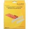 Delock PCIe>1x M.2 110mm m.Kühlkörper