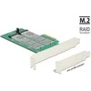 DeLOCK 89536, PCIe, M.2, 6 Gbit/s, 0, 1, Windows 10 Education, Windows 10 Education x64, Windows 10 Enterprise, Windows 10 Enterprise x64,..., Dėžė