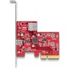 Delock PCI Express x4 Karte zu 1 x extern USB 10 Gbps USB Type-C™ Buchse + 1 x intern USB 10 Gbps Typ-A Buchse - Low Profile Formfaktor