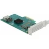 Delock 89051 - PCIe - SATA - žemo profilio - 6 Gbit/s - 0,1,10,JBOD - 0 - 50 °C