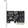 Delock PCI Express x4 Karte zu 5 Port SATA Kontroller - Low Profile Formfaktor
