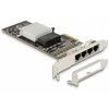 Delock PCI Express x4 Netzwerkkarte Gigabit LAN 4 x RJ45 i350