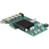 Delock PCI Express x4 Netzwerkkarte Gigabit LAN 4 x RJ45 mit PoE+ i350
