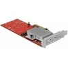 Delock 90305 - PCIe - M.2 - Low-profile - PCIe 3.0 - Asmedia ASM2824 - 32 Gbit/s