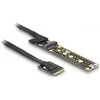 Delock Riser Karte NVMe M.2 Key A+E Stecker zu Key M Slot mit 20 cm Kabelis