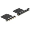 Delock Chieftec Karta rozszerzająca PCI Express 4.0 x16 męski na gniazdo x16 kątem 90° su kablem 30 cm
