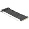 Delock Riser Karte PCI Express 5.0 x16 Stecker zu x16 Slot mit Kabelis 30 cm